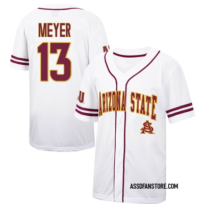 Arizona State Baseball Jersey #13 TYLER MEYER: Arizona State University