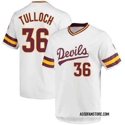 Men's adidas White Arizona State Sun Devils Replica Baseball Jersey